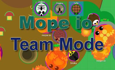 Mope io Team Mode
