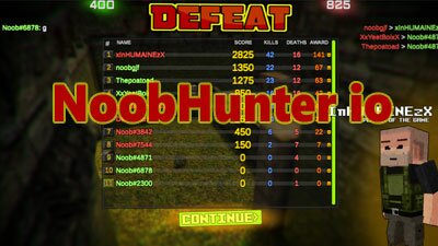 NoobHunter io: НубХантер ио